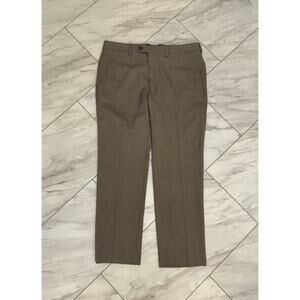 LAUREN RALPH LAUREN Dress Pants Men Size 34x29 Brown Casual Workwear Comfortable